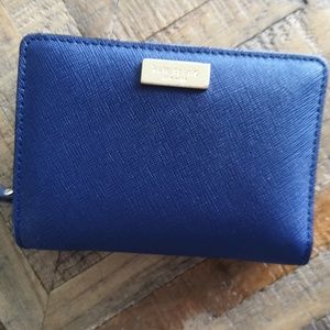 Blue Kate Spade Wallet
